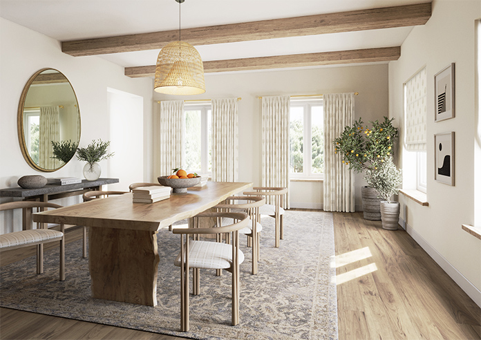 Emily Bond Yew Tree, Linen - Made to Measure Curtains - Image 7